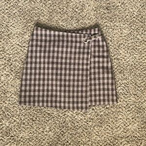 Harper | Brown | Plaid Skirt | Medium